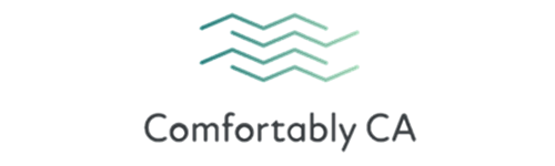 confortably ca logo